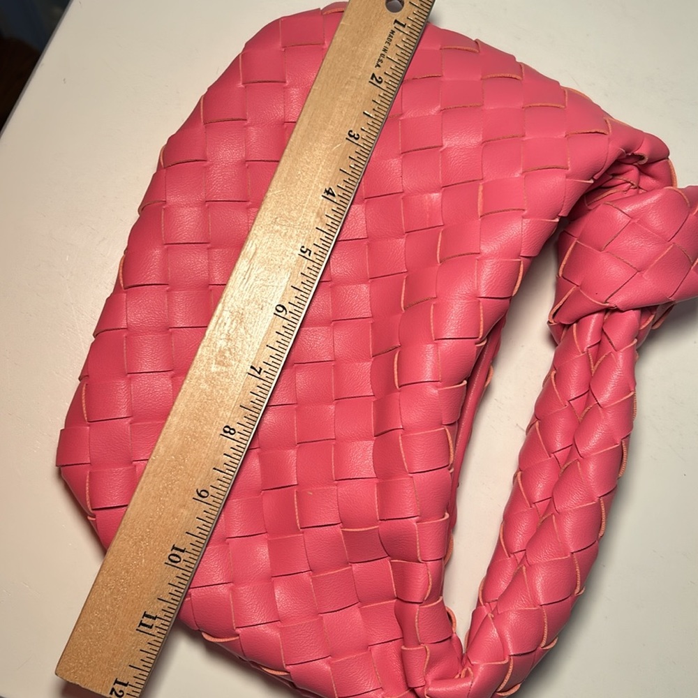 Pink Woven Mini Bag - Picture 8 of 8